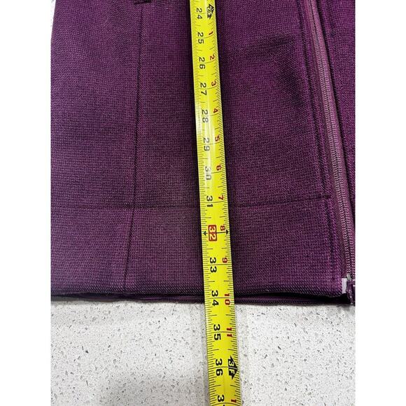 Lululemon Women’s City Softshell Full Zip Jacket Tweed Plum Purple Sz 4 - Picture 7 of 15